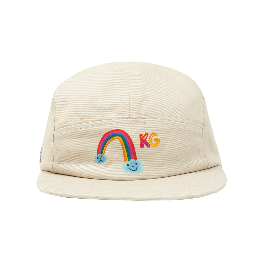 MSB Tour 2023 Rainbow Ivory 5 Panel Hat - Karol G Official Store display picture 2