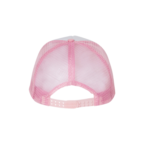 Diablo Pink/White Trucker Hat back