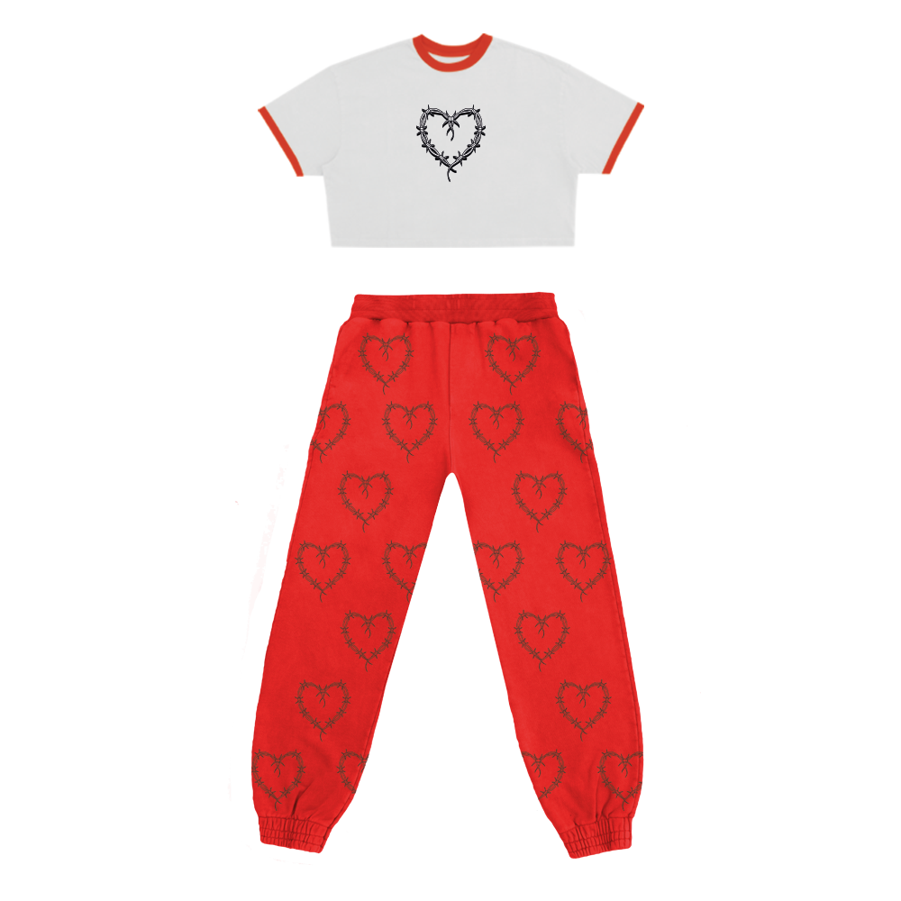 KG Heart PJ Set