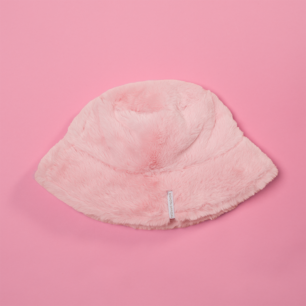 Bichota Season Furry Bucket Hat Back