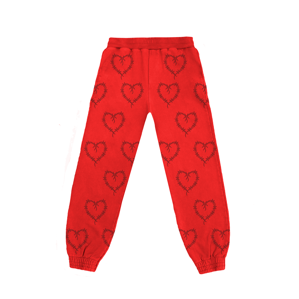 KG Heart PJ Set Bottoms