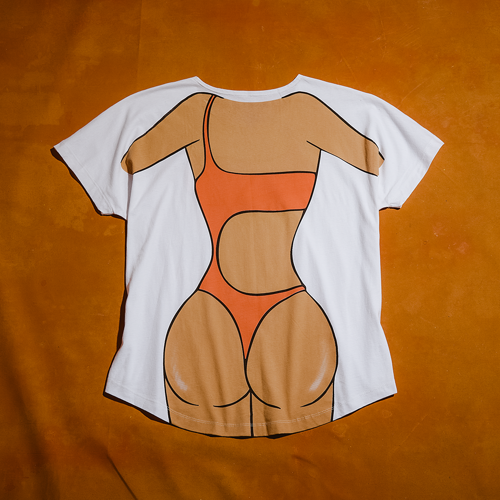 Bikini Tee Dress Back