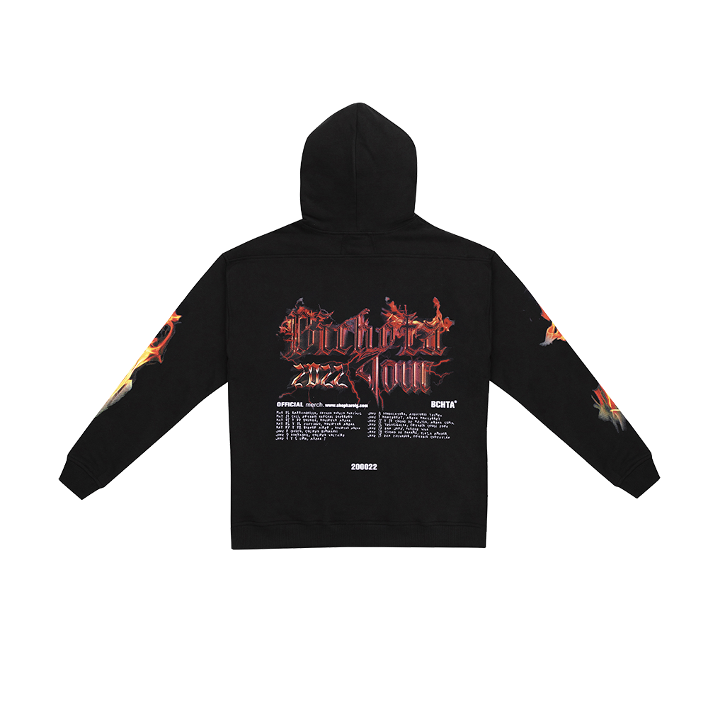 BCHTA Tour Hoodie back