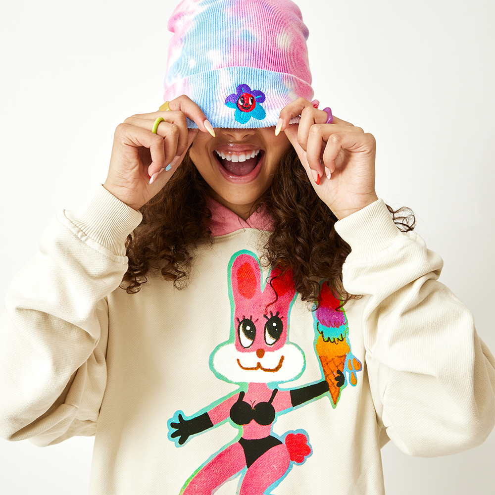 Mañana Será Bonito Bunny Hoodie beanie