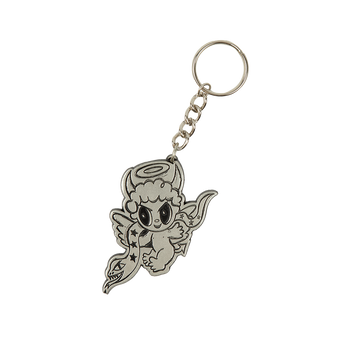 Diablo Silver Keychain
