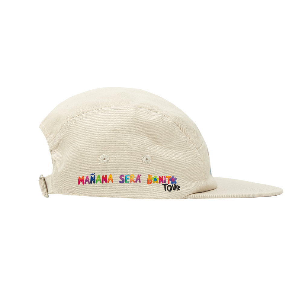 MSB Tour 2023 Rainbow Ivory 5 Panel Hat Side