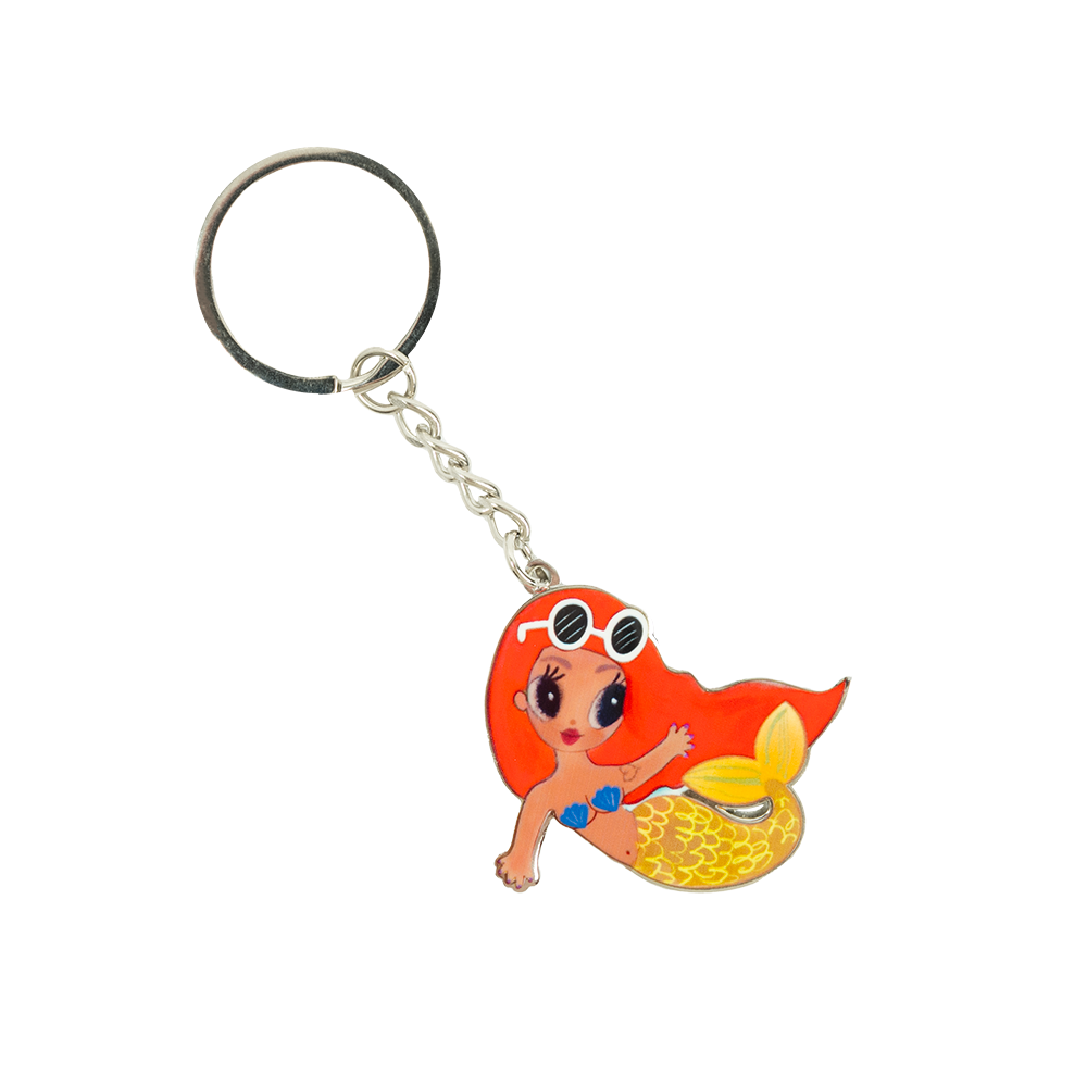 KG Mermaid Keychain Front