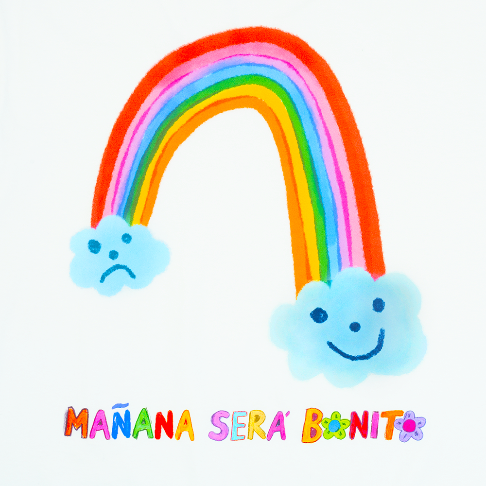 Mañana Será Bonito Rainbow Tee Detail