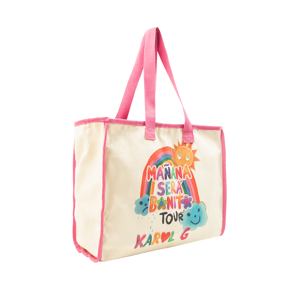 MSB Tour 2023 Rainbow Tote Bag Side