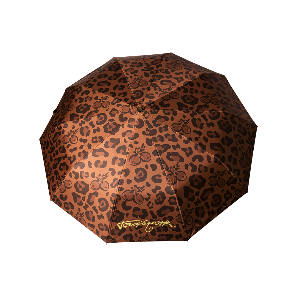 animal print patio umbrella Tropicoqueta Animal Print Umbrella