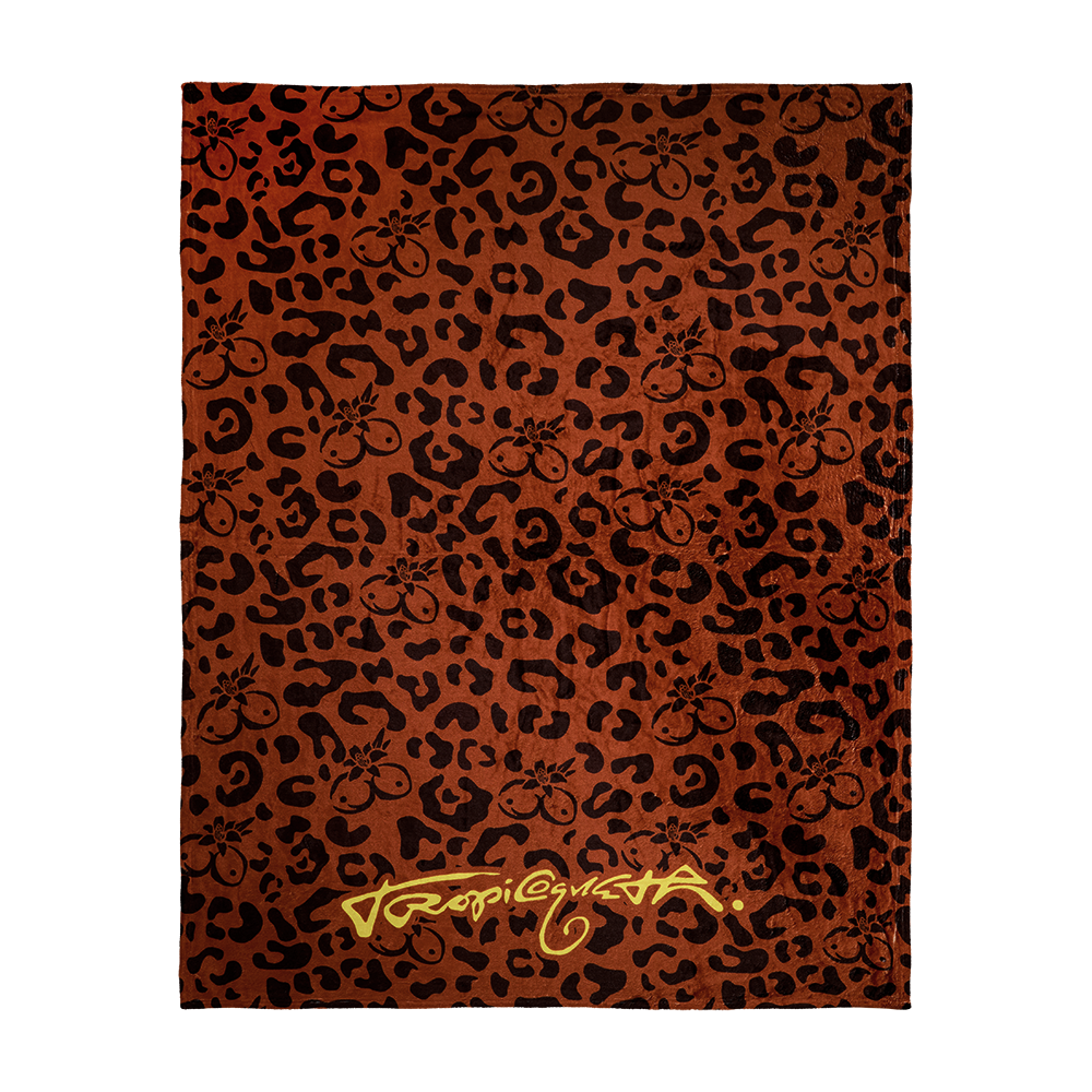Tropicoqueta Animal Print Blanket