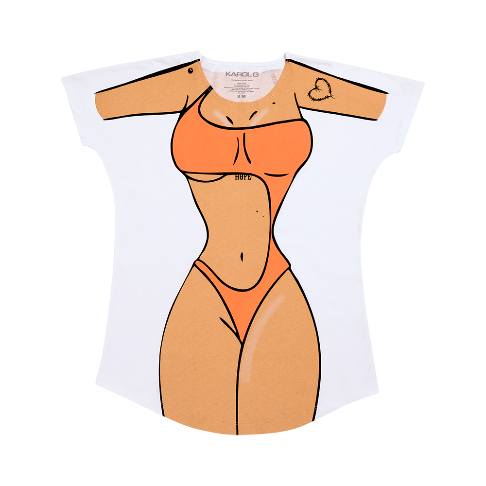 Bikini Tee Dress L/XL Bikini Tee Dress L/XL