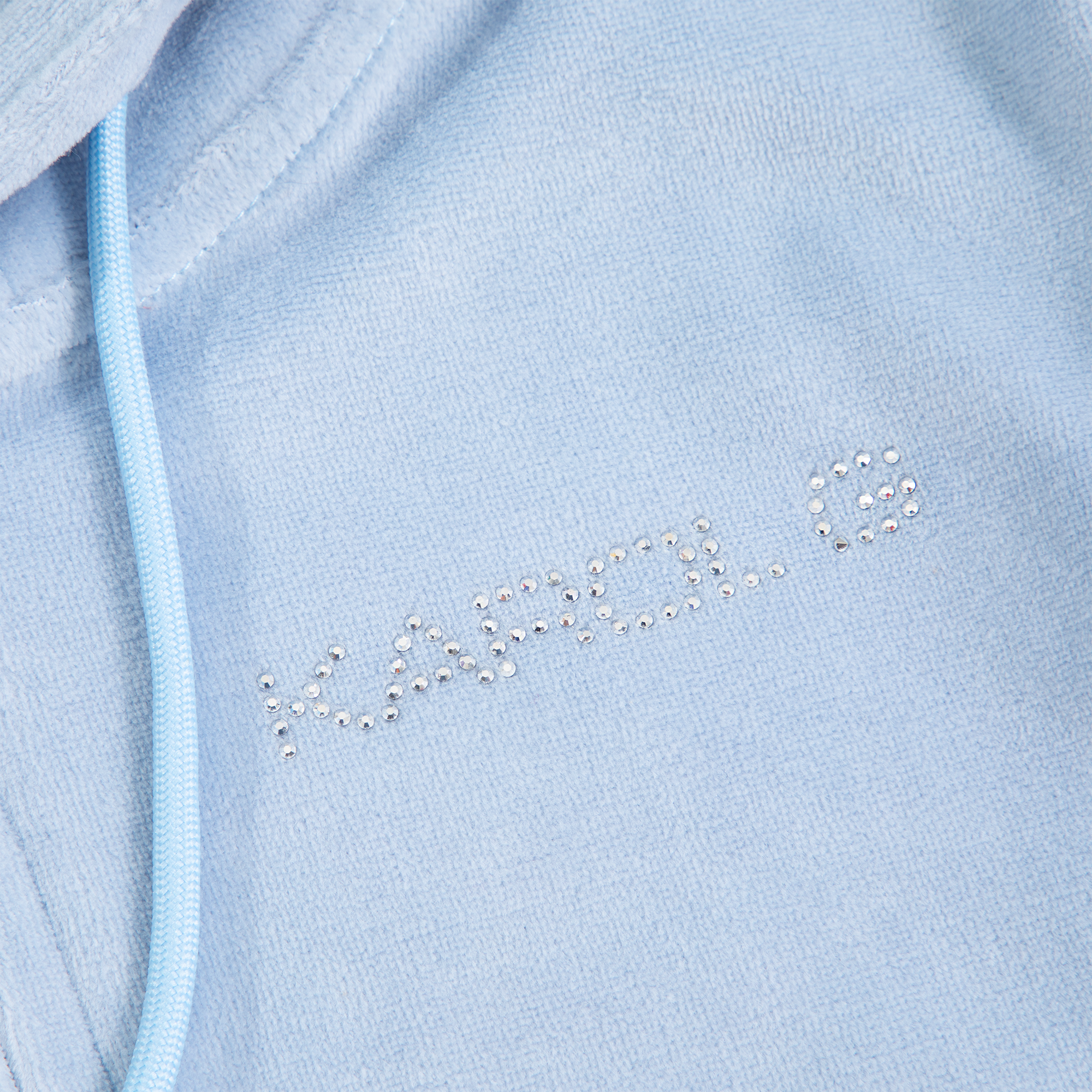 Latina Foreva Velour Zip Front Detail
