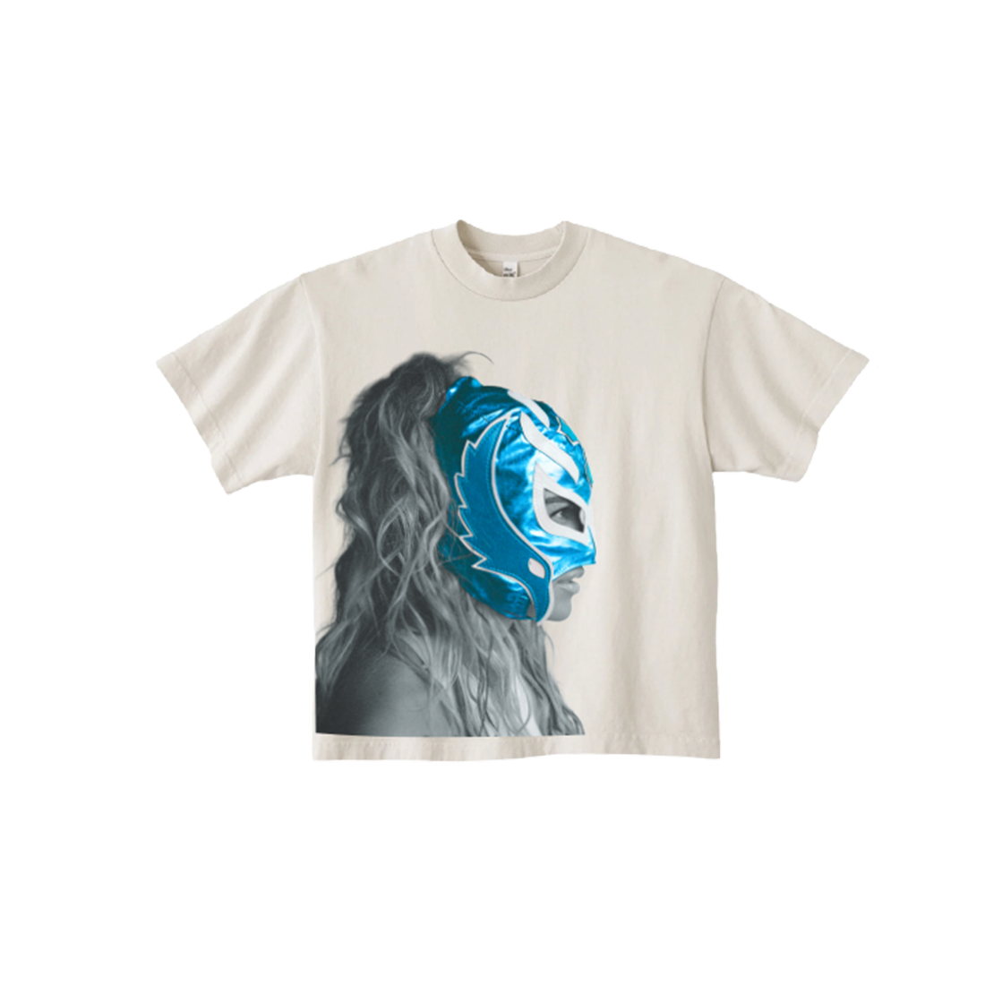 Limited Edition Cream Luchador Mask Tee