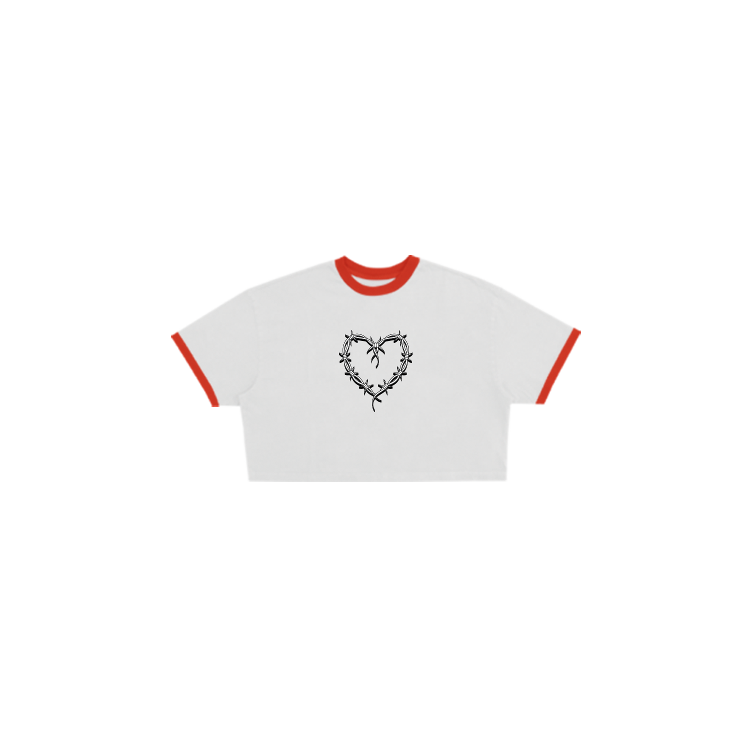 KG Heart Ringer Crop Top