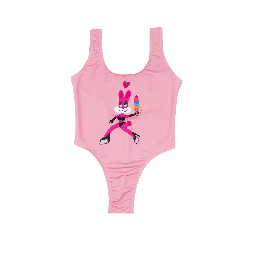 Mañana Será Bonito Bunny Swimsuit front
