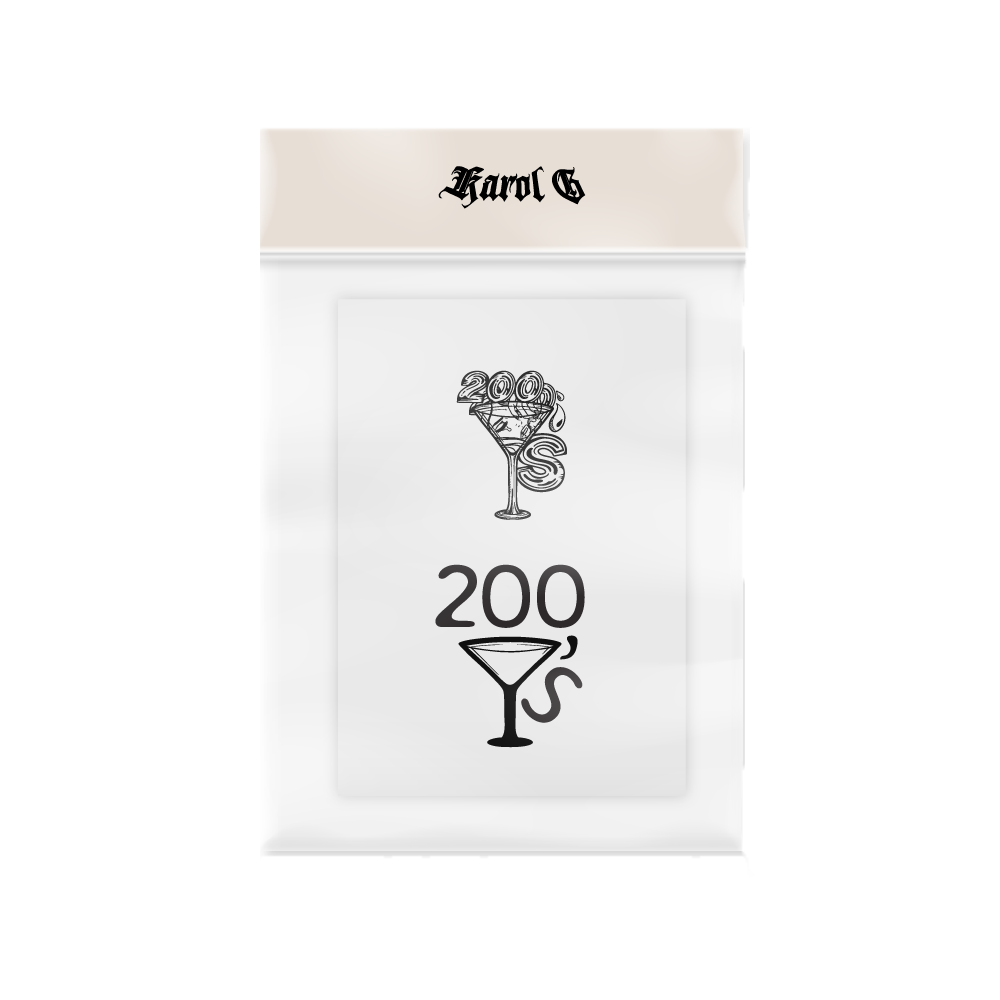 200 Copas Temporary Tattoo