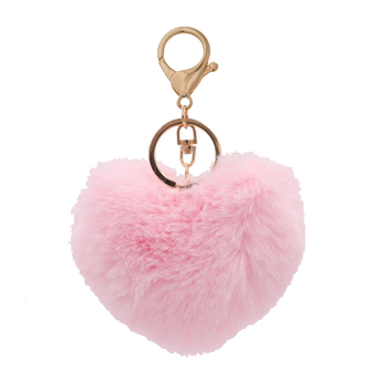 KG Heart Keychain (Pink)