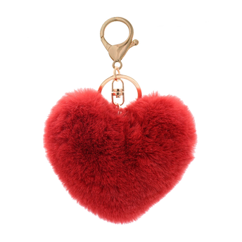 KG Heart Keychain (Red)