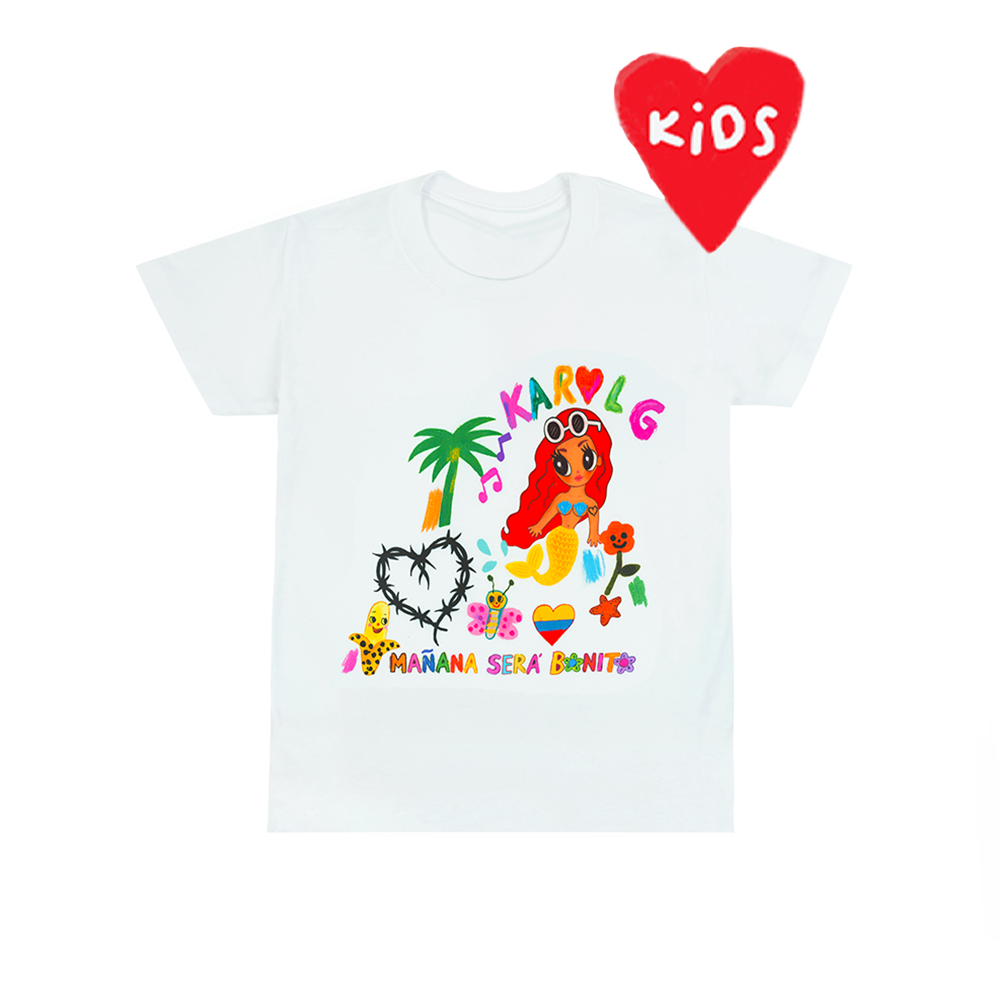 Kids Mañana Será Bonito Collage Tee – Karol G Official Store