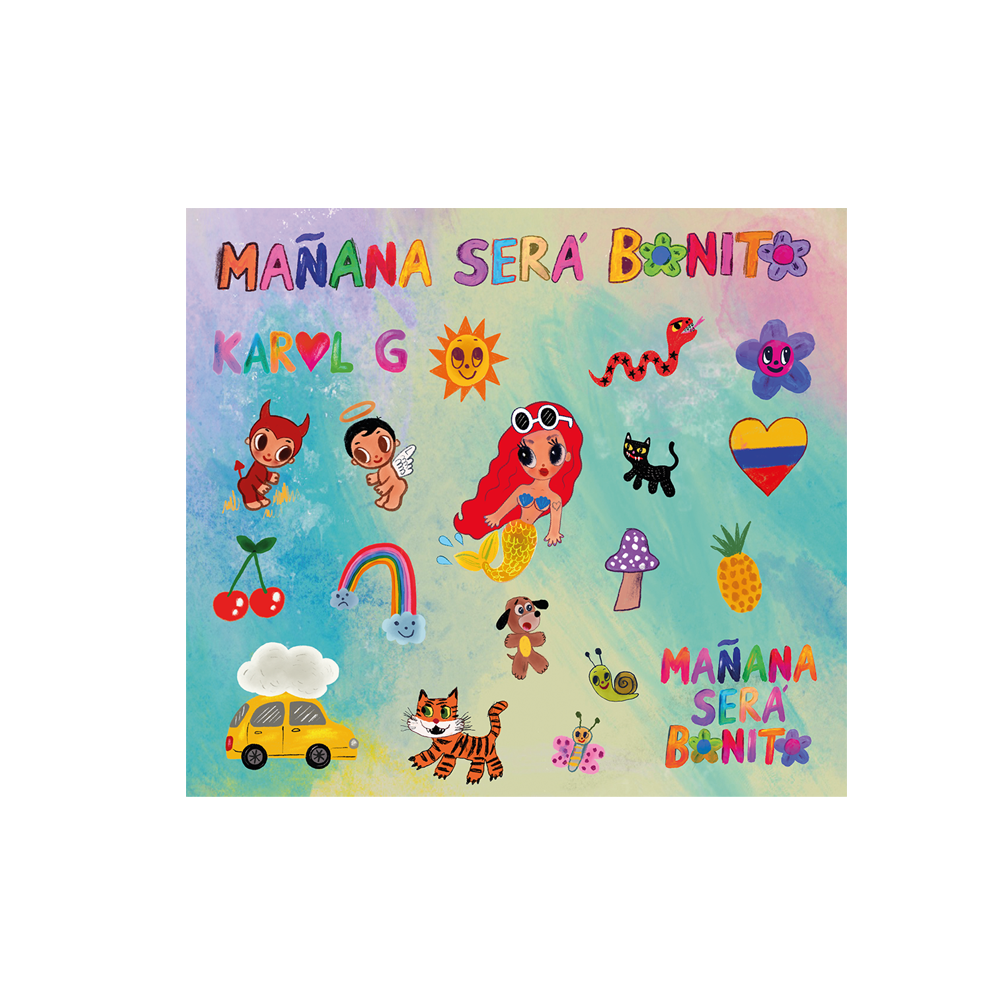 Mañana Serà Bonito Album Cover Stickers